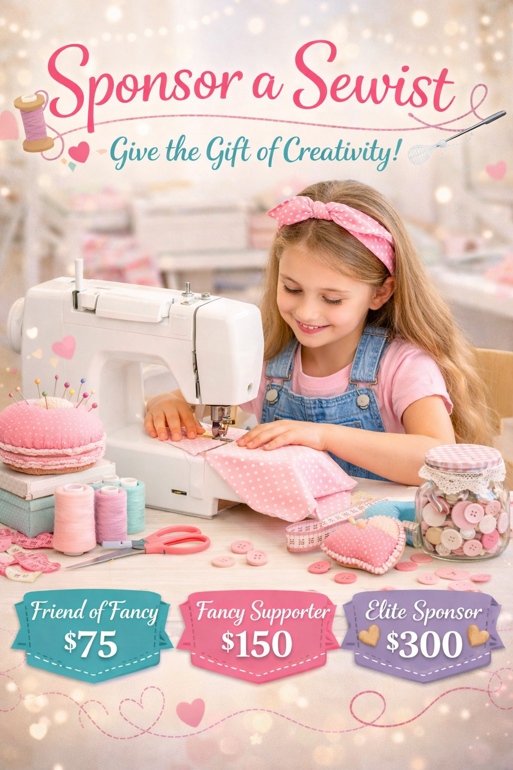 Sponsor a Sewist – Give the Gift of Creativity