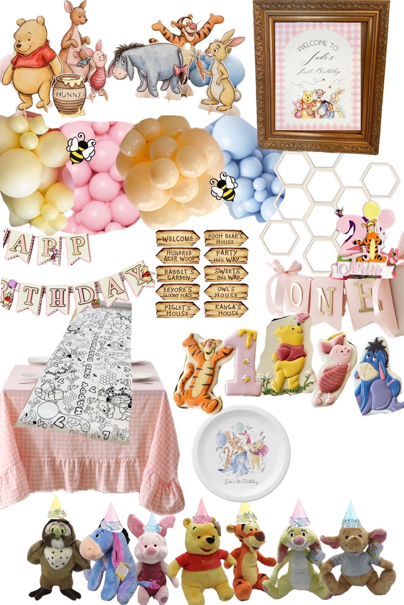 Winnie the Pooh 1st birthday