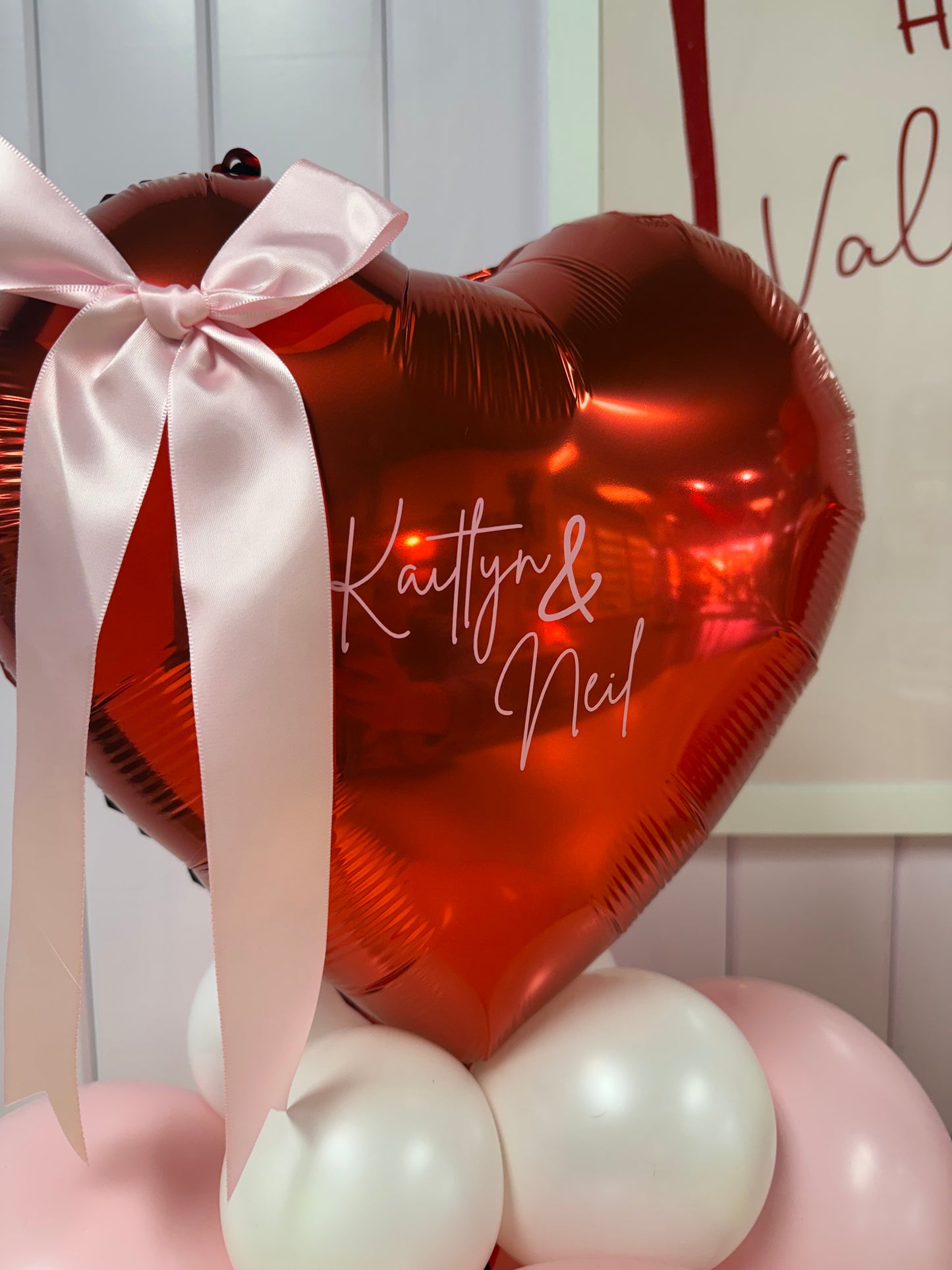 Valentines Mini Balloon Stack