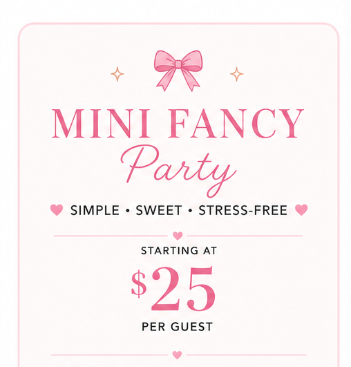 Mini Fancy Party Package