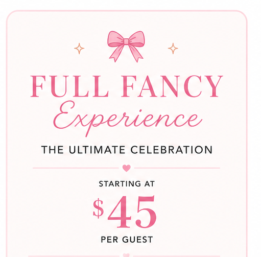 Full Fancy Party Package