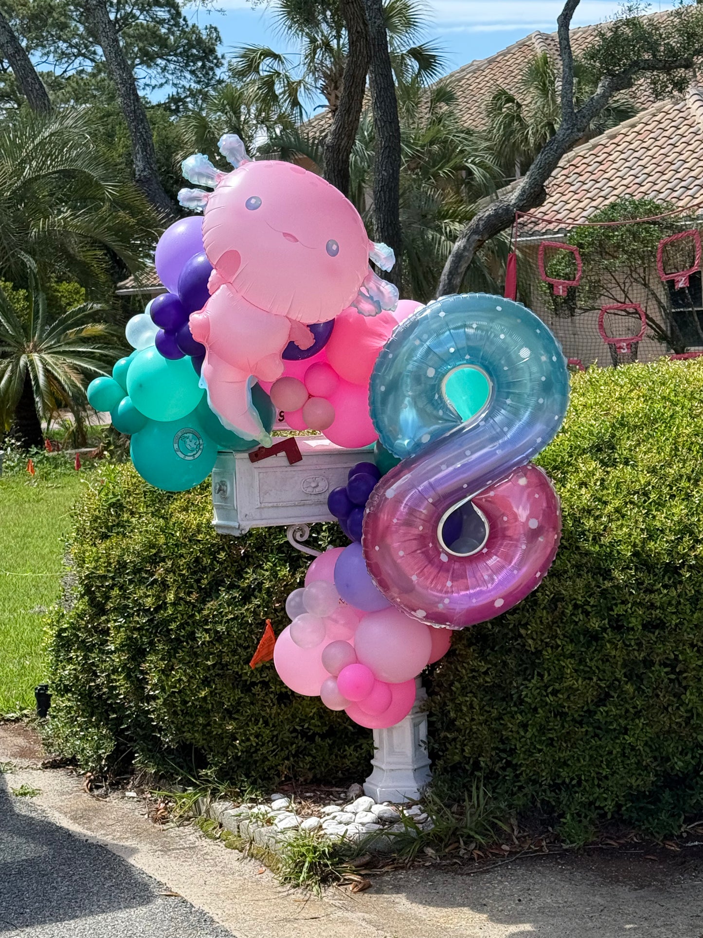 Mailbox Balloon Garland