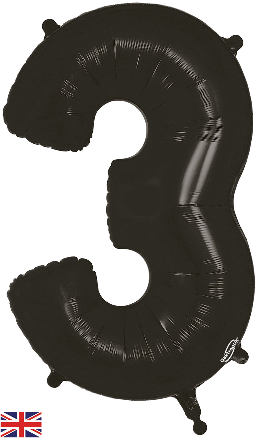 Jumbo Number Balloons – Helium Inflated