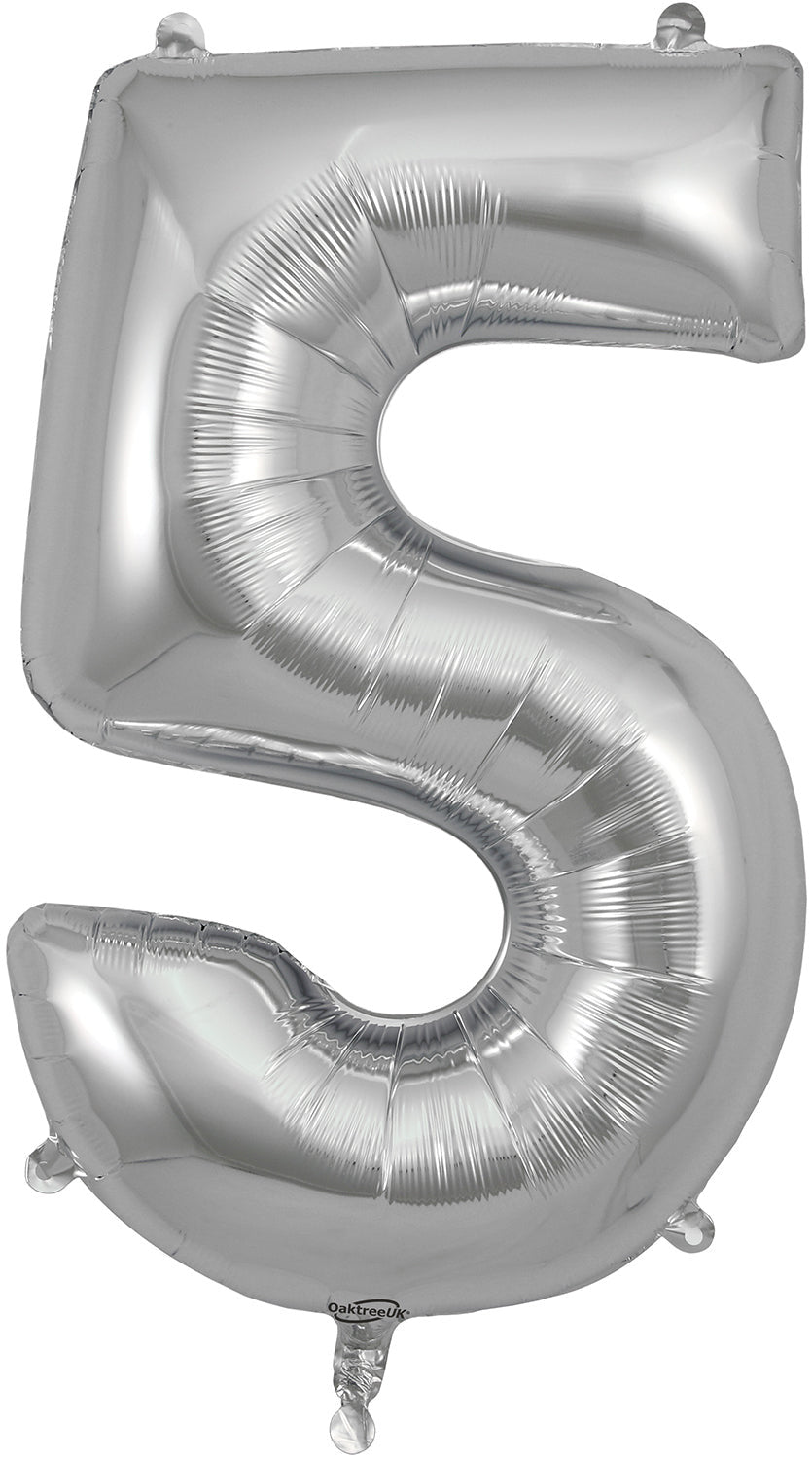 Jumbo Number Balloons – Helium Inflated