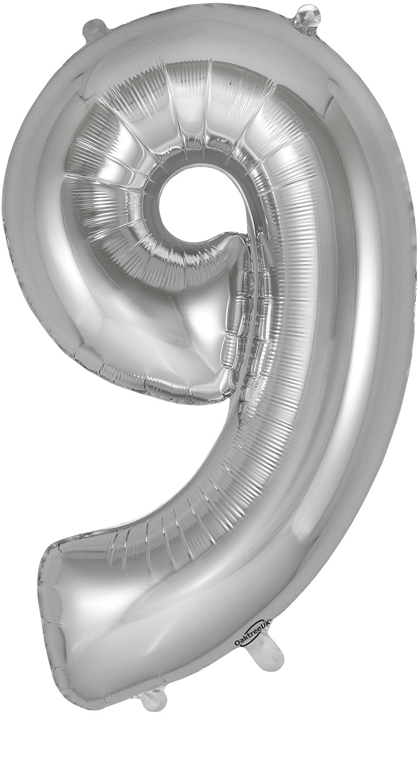 Jumbo Number Balloons – Helium Inflated