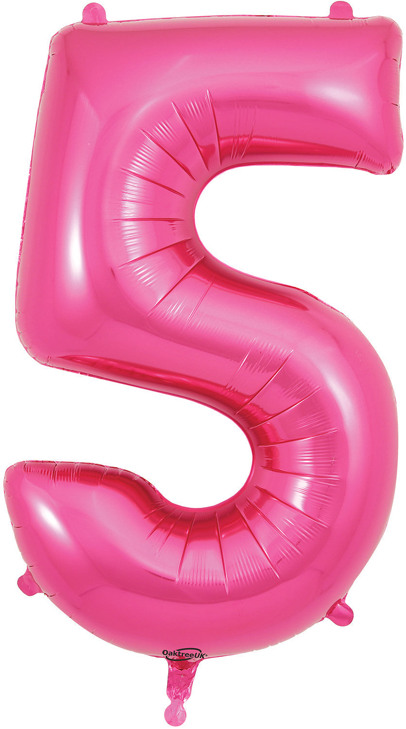 Jumbo Number Balloons – Helium Inflated