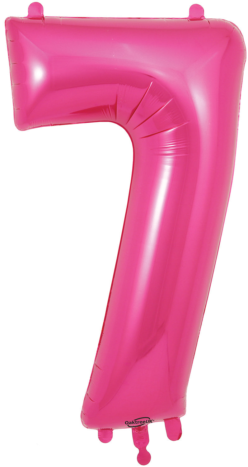 Jumbo Number Balloons – Helium Inflated