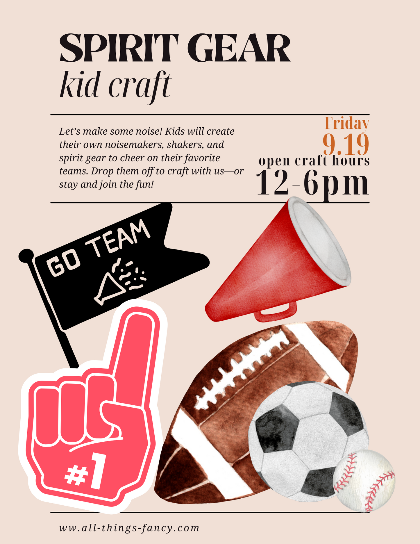 September Kid Craft: Team Spirit Edition