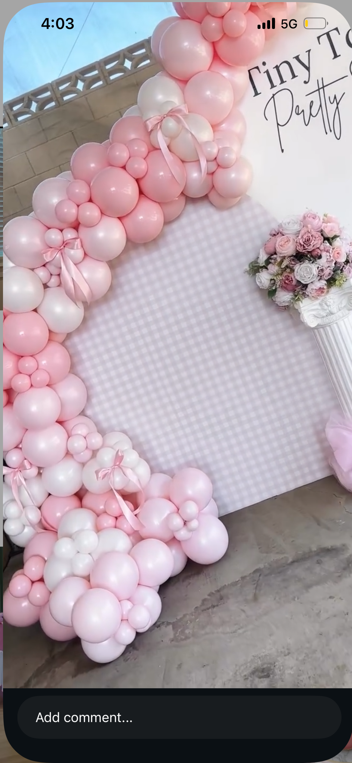 Blair’s shower