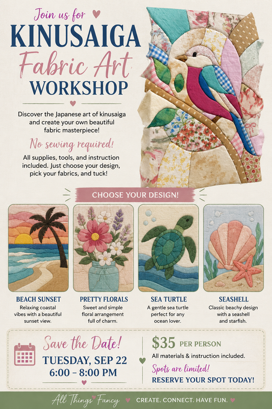 Kinusaiga Fabric Art Workshop