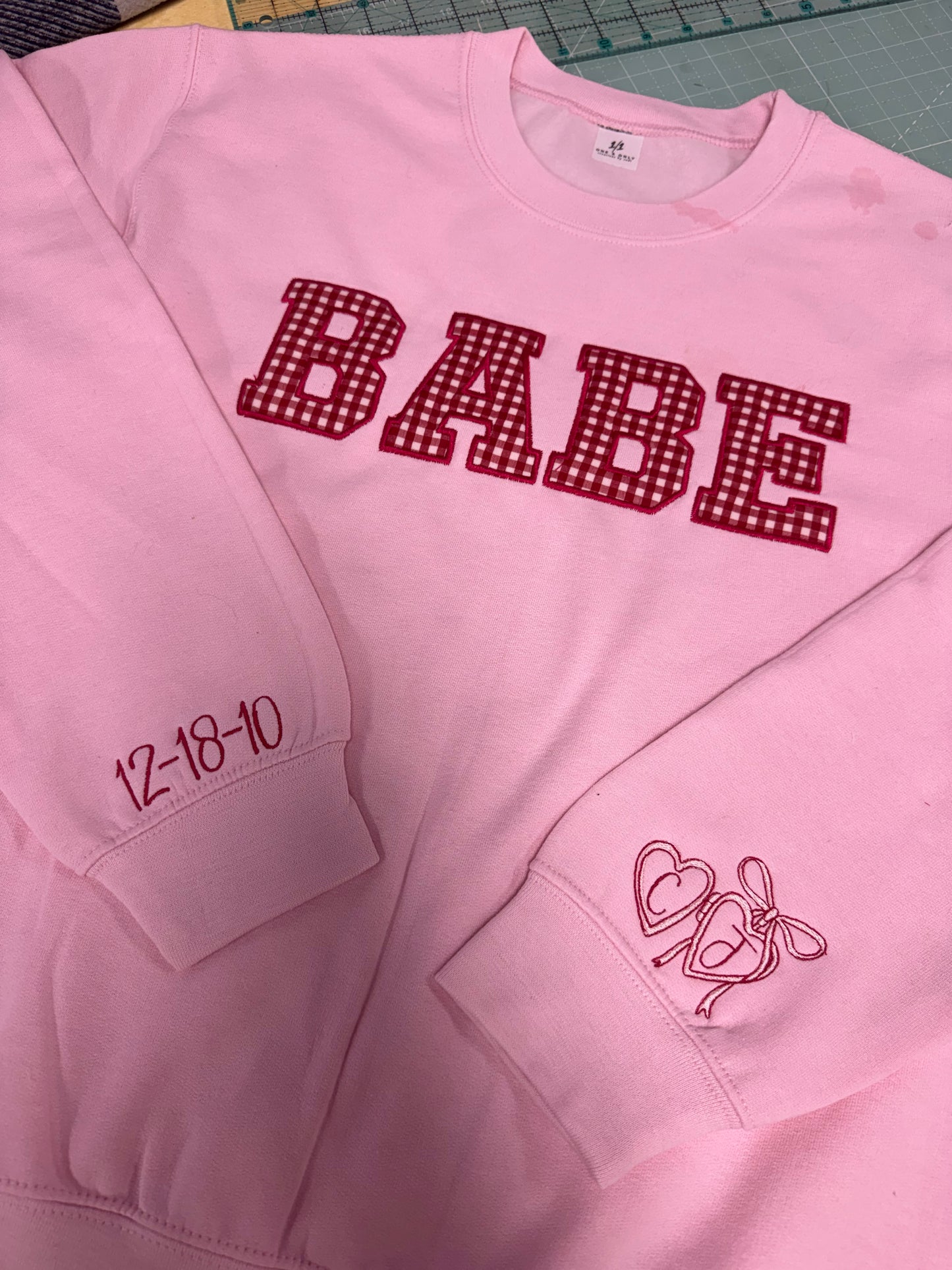 BABE Pink Crewneck