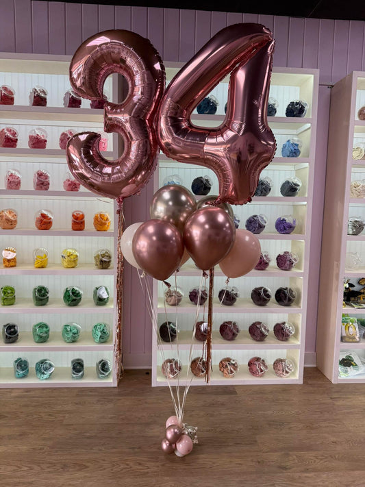 Standard balloon bundle 2 digit