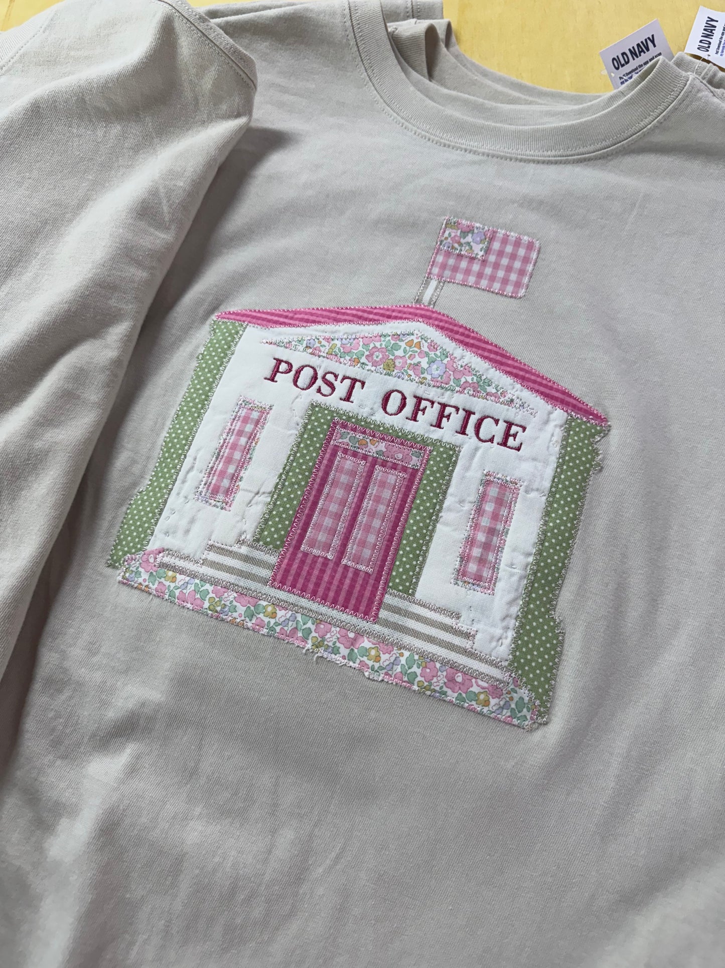 Post office embroidery