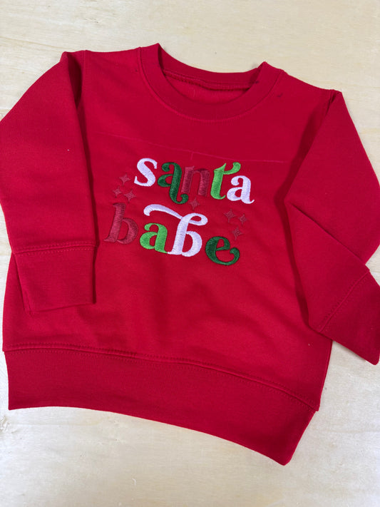 Santa Babe Crewneck