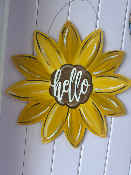 Sunflower hanger