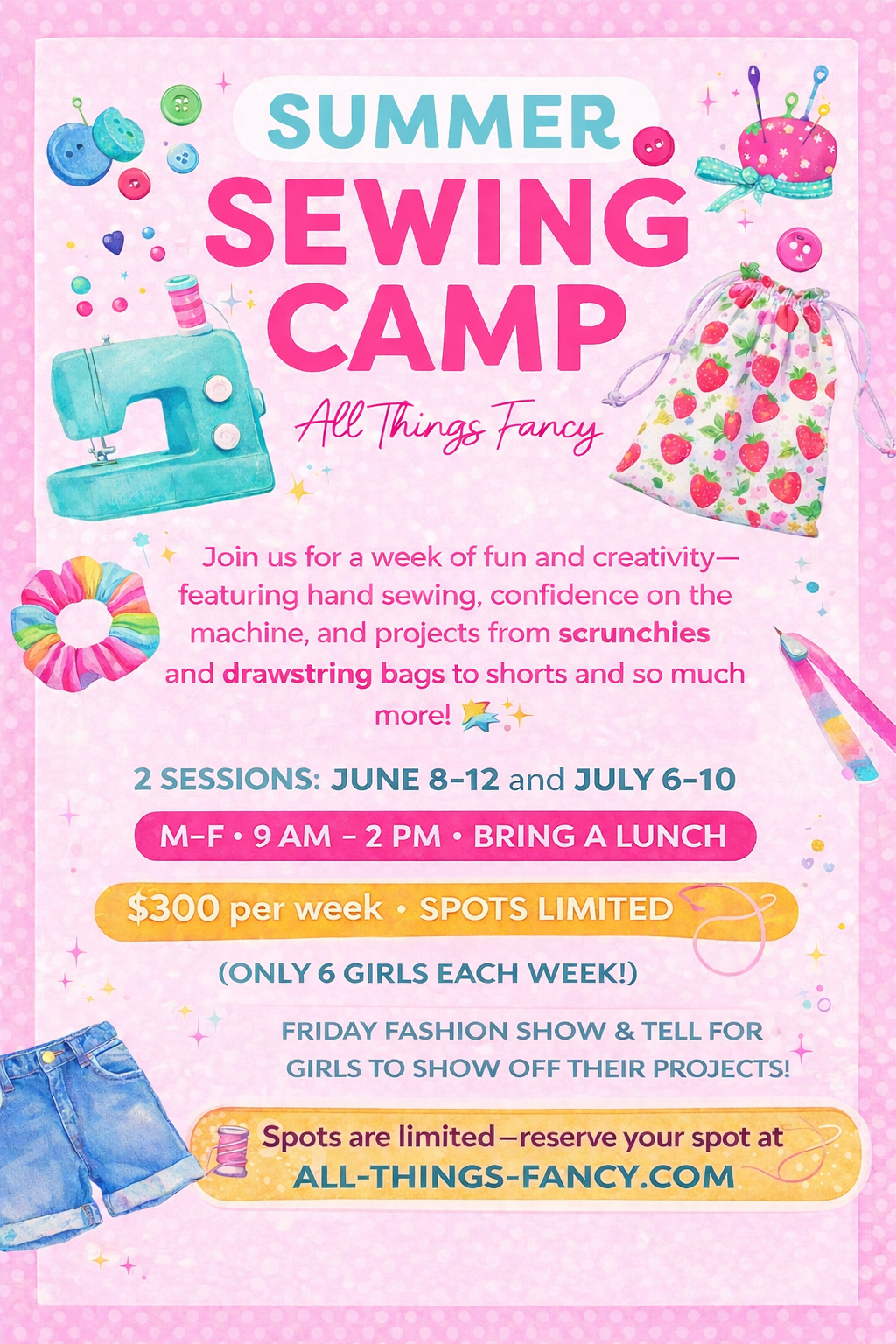 Summer Sewing Camp