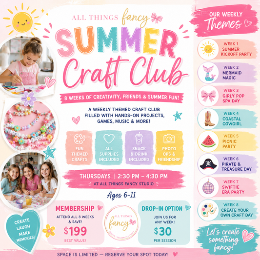 Summer Craft Club | 8 Week Kids Creative Club