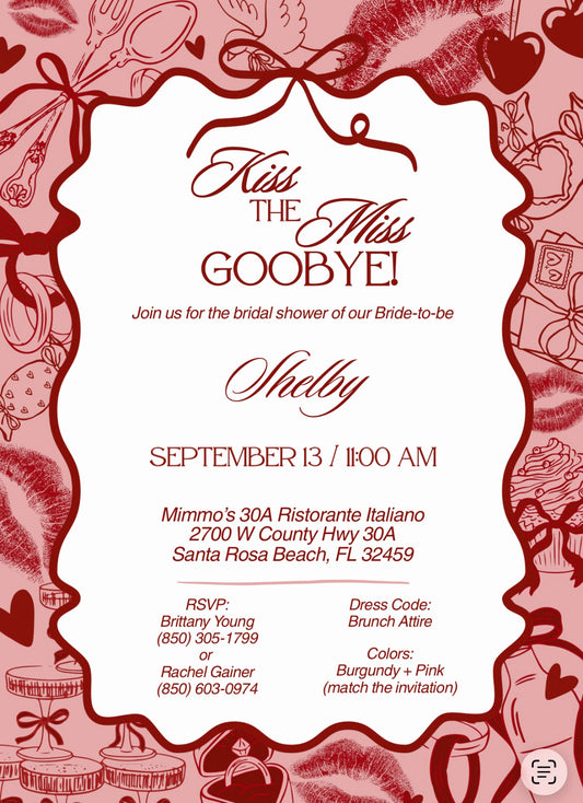Shelby’s bridal shower
