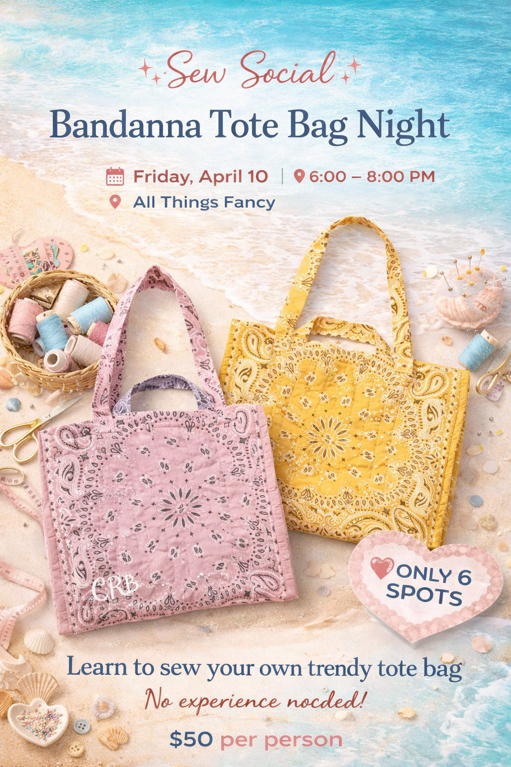 Bandana Beach Tote