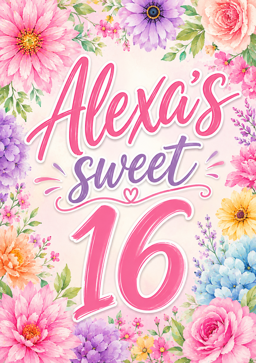 Alexa’s sweet 16