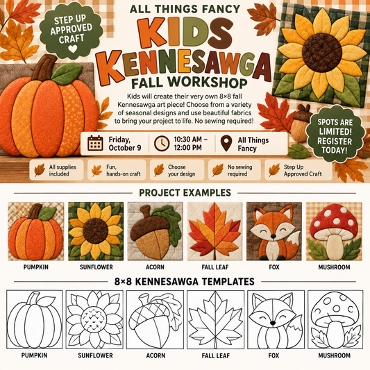 Kids Kinusaiga Fabric Art Workshop