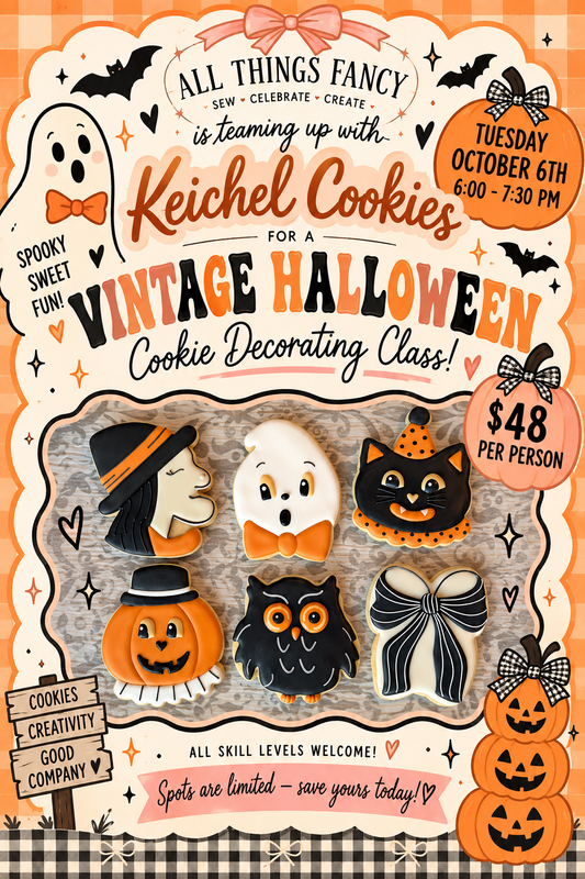 Vintage Halloween Cookie Decorating Class | October 6
