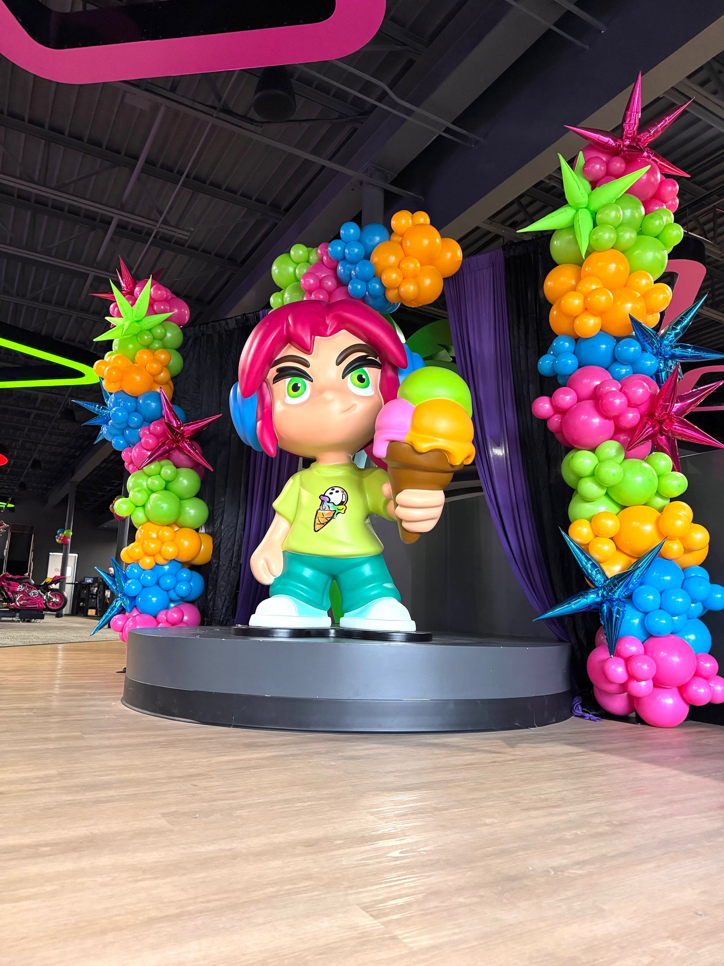 Custom Balloon Install