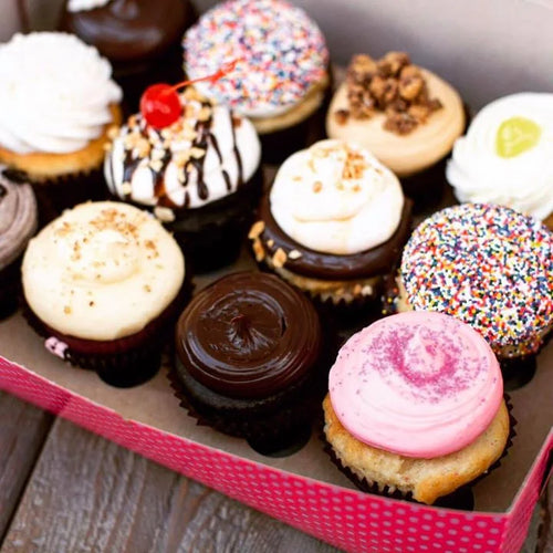 Birthday Cupcake & Cake Add-On