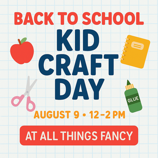 Back to School Kid Craft Day